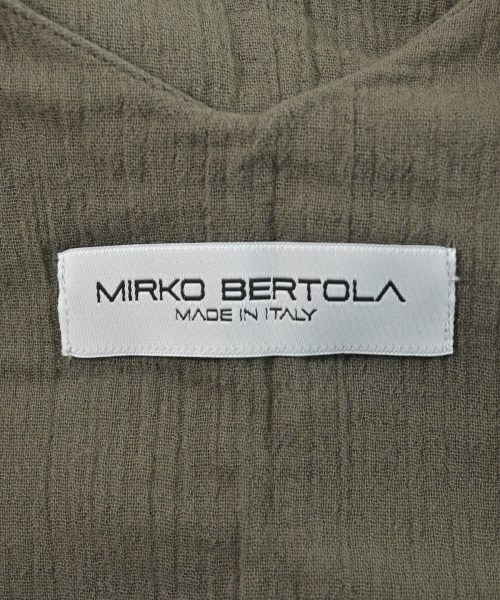 MIRKO BERTOLA（ミルコベルトラ）ワンピース 茶 サイズ:38(M位) レディース/2200684858302