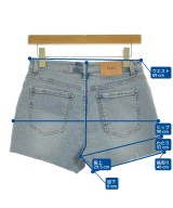 PLAC（プラック）ショートパンツ 青 サイズ:27(M位) レディース/2200660550022