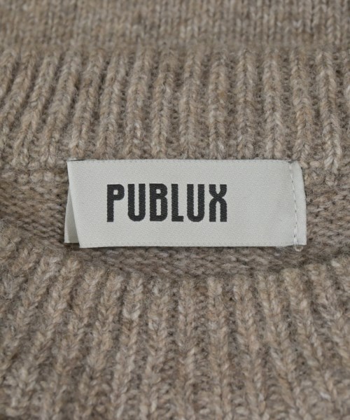 PUBLUX（パブリュクス）ニット・セーター ベージュ サイズ:F レディース/2200670461059