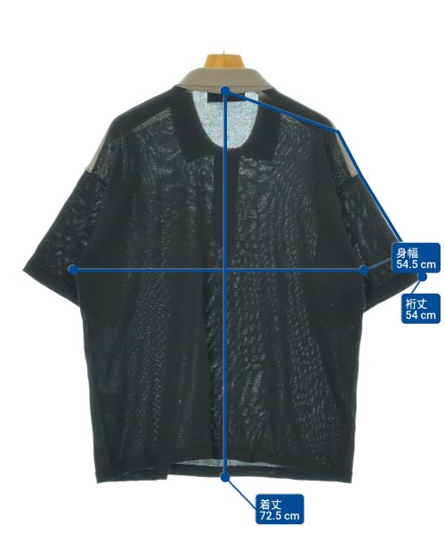 PUBLUX（パブリュクス）ニット・セーター 黒 サイズ:L メンズ/2200678058053