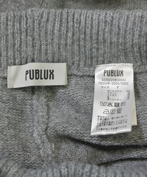 PUBLUX（パブリュクス）ショートパンツ グレー サイズ:F レディース/2200674852051