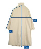 PUBLUX（パブリュクス）ステンカラーコート 白 サイズ:F レディース/2200696239069