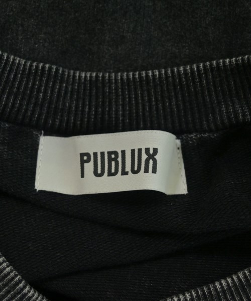 PUBLUX（パブリュクス）Tシャツ・カットソー 黒 サイズ:L メンズ/2200679507352