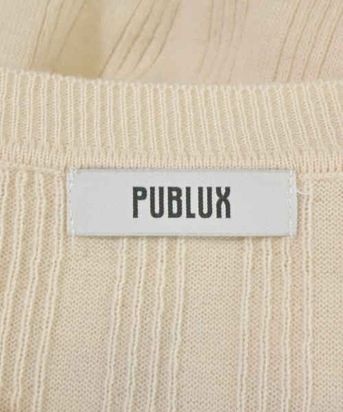 PUBLUX（パブリュクス）ニット・セーター ベージュ サイズ:F レディース/2200692009116
