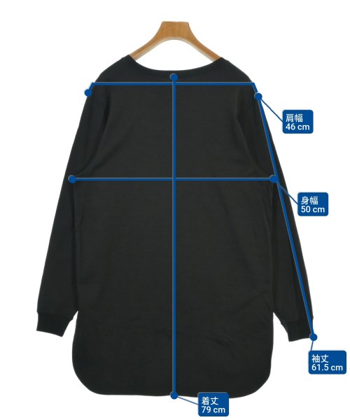 Quand（クアンド）Tシャツ・カットソー 黒 サイズ:F レディース/2200662874089