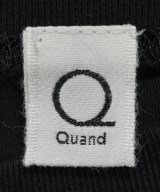 Quand（クアンド）Tシャツ・カットソー 黒 サイズ:F レディース/2200662874089