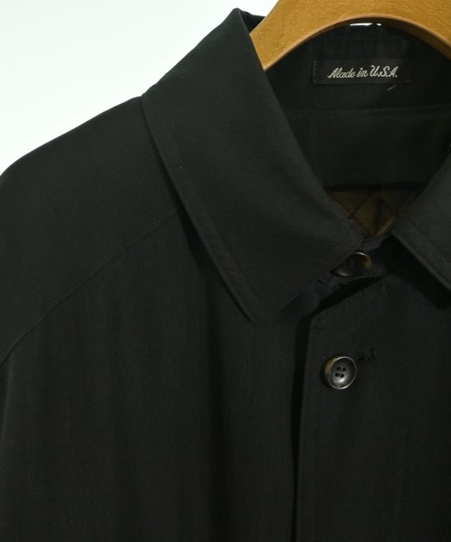 SANYO（サンヨー）ステンカラーコート 黒 サイズ:36(M位) メンズ/2200652298017