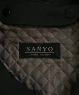 SANYO（サンヨー）ステンカラーコート 黒 サイズ:36(M位) メンズ/2200652298017