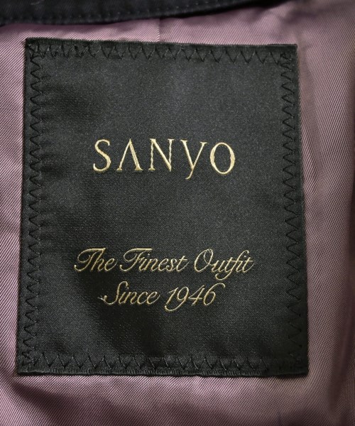 SANYO（サンヨー）トレンチコート 紺 サイズ:L メンズ/2200660254067