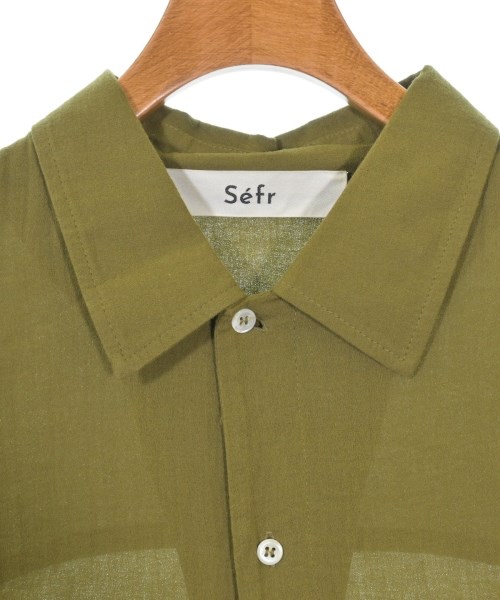 Sefr（セファ）カジュアルシャツ 緑 サイズ:M メンズ/2200598594280