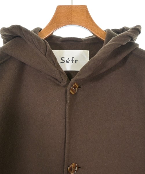 Sefr（セファ）ダッフルコート 茶 サイズ:M メンズ/2200598594358