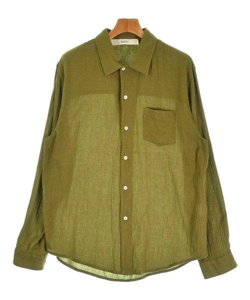 Sefr(セファ)カジュアルシャツ カーキ サイズ:M/2200679442042