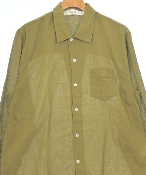 Sefr（セファ）カジュアルシャツ カーキ サイズ:-(XL位) メンズ/2200680202017