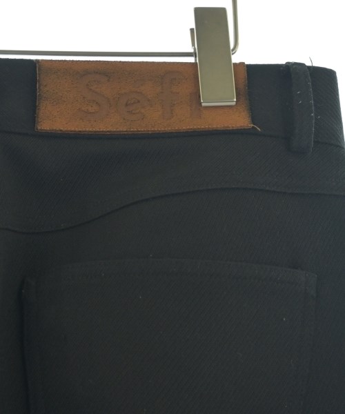 Sefr（セファ）スラックス 黒 サイズ:S メンズ/2200655385035