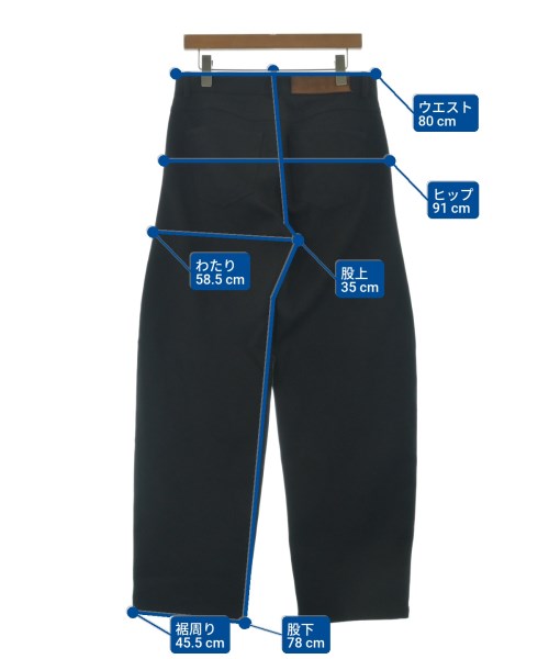 Sefr（セファ）スラックス 黒 サイズ:S メンズ/2200655385035