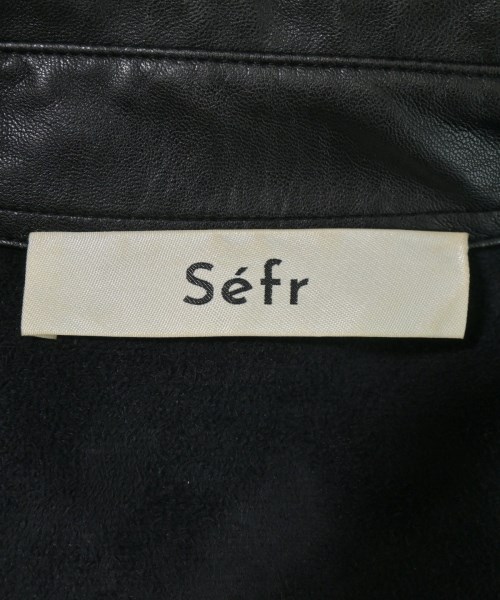 Sefr（セファ）カジュアルシャツ 黒 サイズ:L メンズ/2200732524012