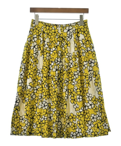 TAFFETA(タフタ)ロング・マキシ丈スカート 黄 サイズ:10(M位)/2200639736044