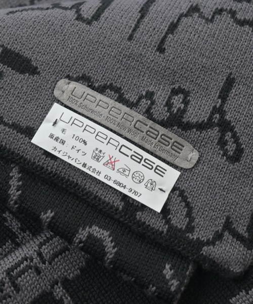 UPPERCASE（アッパーケース）マフラー 黒 サイズ:- メンズ/2200654098646