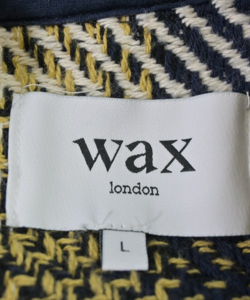 WAX LONDON（ワックスロンドン）カジュアルシャツ 紺 サイズ:L メンズ/2200687256013