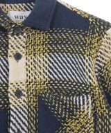 WAX LONDON（ワックスロンドン）カジュアルシャツ 紺 サイズ:L メンズ/2200687256013