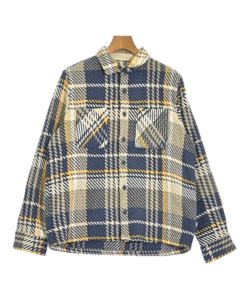 WAX LONDON(ワックスロンドン)カジュアルシャツ 紺 サイズ:XL/2200647053133