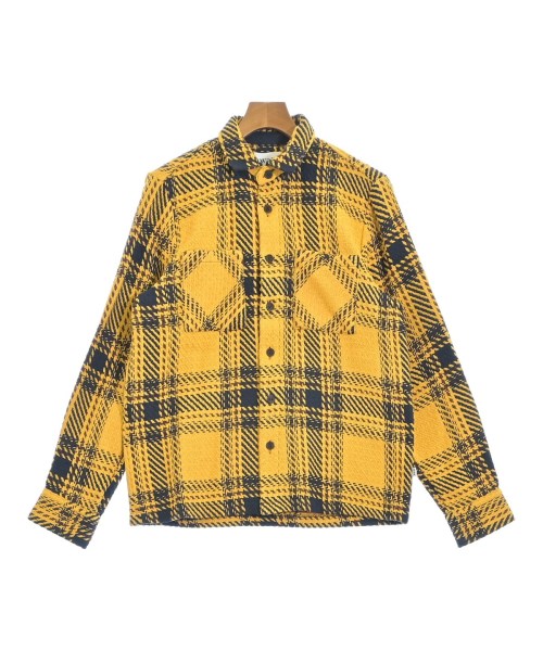 WAX LONDON(ワックスロンドン)カジュアルシャツ 黄 サイズ:L/2200647053140