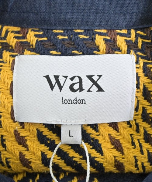 WAX LONDON（ワックスロンドン）カジュアルシャツ 黄 サイズ:L メンズ/2200647053140
