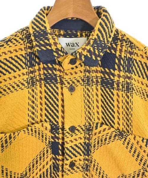WAX LONDON（ワックスロンドン）カジュアルシャツ 黄 サイズ:L メンズ/2200647053140