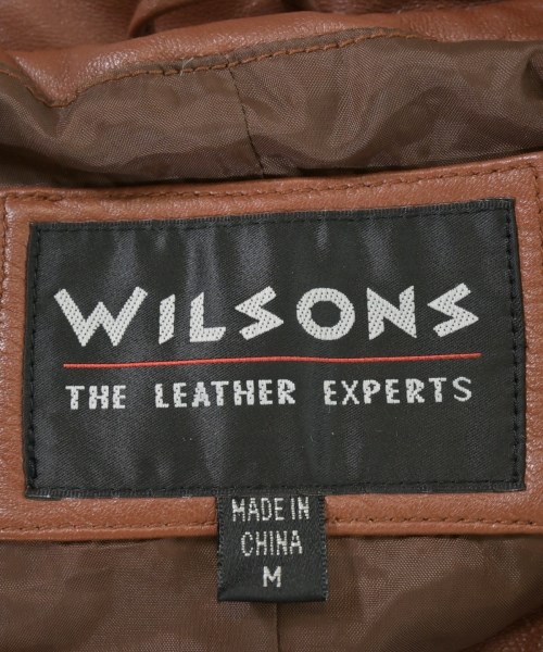 WILSONS（ウィルソンズ）ライダース 茶 サイズ:M メンズ/2200702993077