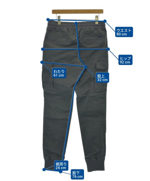 WP WESTPOINT（ダブルピーウエストポイント）カーゴパンツ グレー サイズ:L メンズ/2200642142078