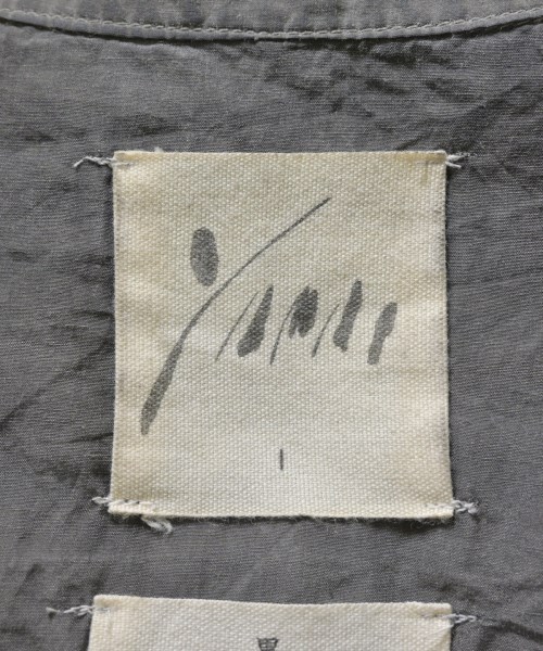 YAMAI（ヤマイ）カジュアルシャツ グレー サイズ:1(S位) メンズ/2200686635031