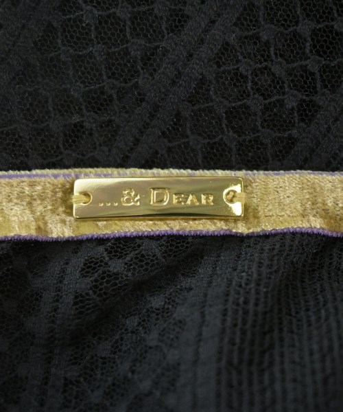 ...& DEAR（アンドディアー）ロング・マキシ丈スカート 黒 サイズ:36(S位) レディース/2200659390035