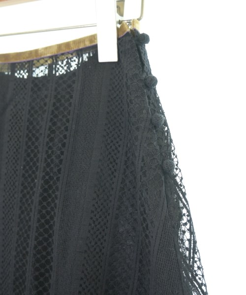 ...& DEAR（アンドディアー）ロング・マキシ丈スカート 黒 サイズ:36(S位) レディース/2200659390035