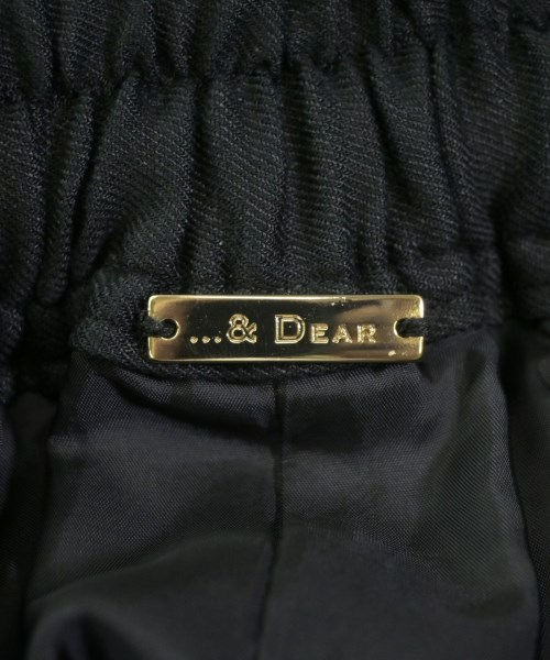 ...& DEAR（アンドディアー）ロング・マキシ丈スカート 黒 サイズ:-(M位) レディース/2200682997065