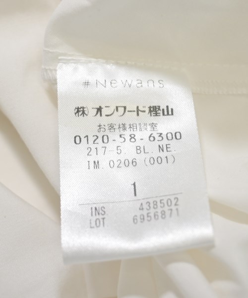 #Newans（ハッシュニュアンス）ニット・セーター 白 サイズ:1(S位) レディース/2200627336010