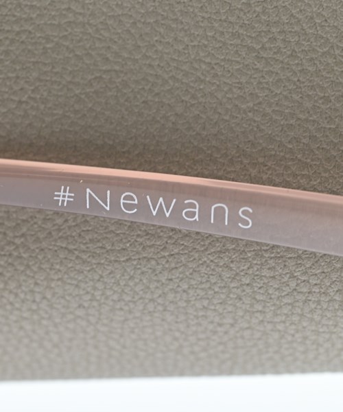 #Newans（ハッシュニュアンス）メガネ 茶 サイズ:- レディース/2200621088106