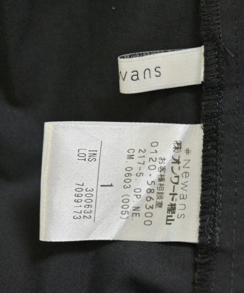 #Newans（ハッシュニュアンス）ワンピース 黒 サイズ:1(S位) レディース/2200676640151