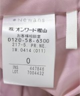 #Newans（ハッシュニュアンス）スラックス ピンク サイズ:0(XS位) レディース/2200700884056