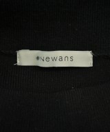 #Newans（ハッシュニュアンス）ニット・セーター 黒 サイズ:1(S位) レディース/2200661028056