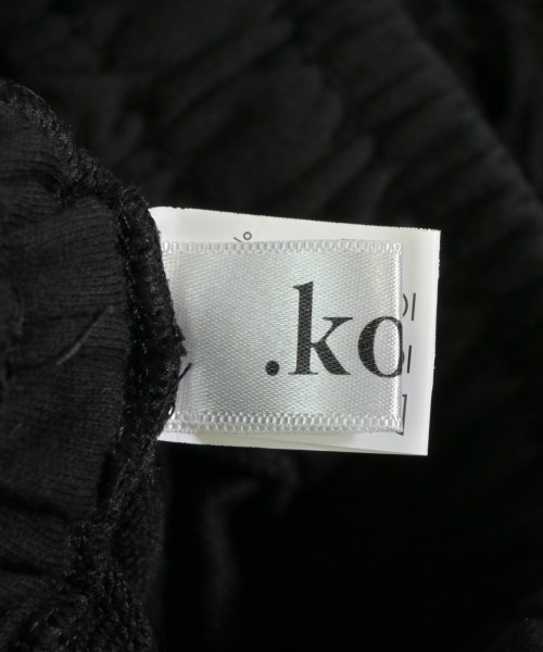 .KOM（ドットコム）スウェットパンツ 黒 サイズ:-(M位) レディース/2200695147365