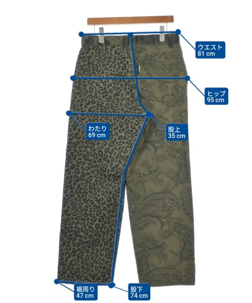 AJOBYAJO（アジョバイアジョ）カーゴパンツ カーキ サイズ:L メンズ/2200646123172