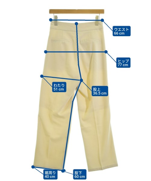 alia（アリア）スラックス ベージュ サイズ:S レディース/2200666224040