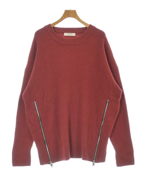 APOCRYPHA（アポクリファ）ニット・セーター 赤 サイズ:1(S位) メンズ/2200641073038