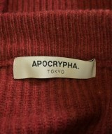 APOCRYPHA（アポクリファ）ニット・セーター 赤 サイズ:1(S位) メンズ/2200641073038