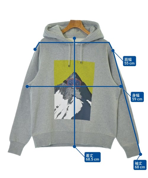 AZTECH MOUNTAIN（アズテックマウンテン）パーカー グレー サイズ:L メンズ/2200654614082