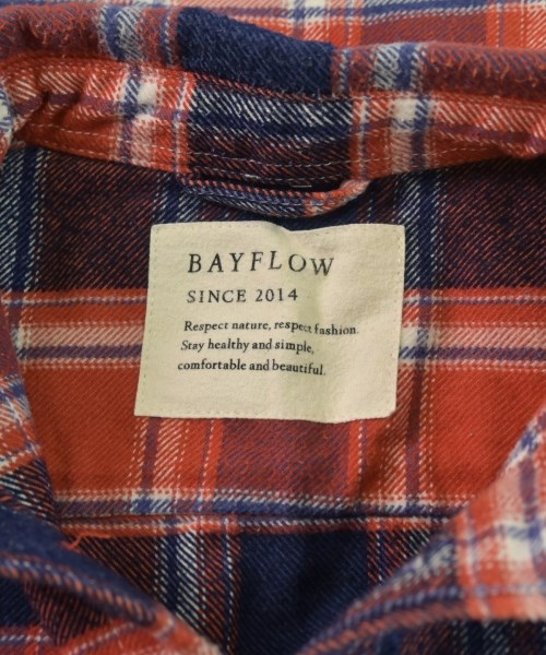 BAYFLOW（ベイフロー）シャツ 赤 サイズ:140(11T-12T) キッズ/2200616972021