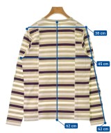 BORDER BUM（ボーダーバム）Tシャツ・カットソー ベージュ サイズ:S メンズ/2200463916032