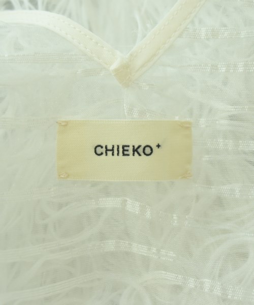 CHIEKO+（チエコプラス）ブラウス 白 サイズ:38(M位) レディース/2200725984045