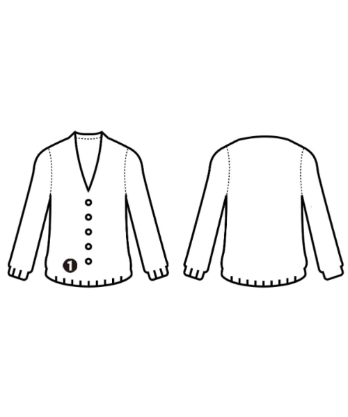 CLOUDY（クラウディー）カーディガン その他（柄物・カラフル） サイズ:M メンズ/2200668871211