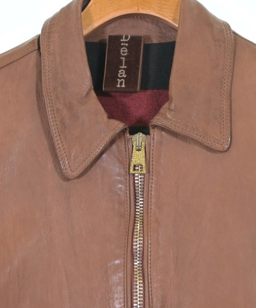 Delan（デラン）ライダース 茶 サイズ:48(L位) メンズ/2200646000039